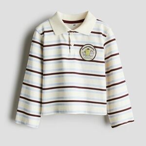 Appliqué Pompompurin Detail Rugby Shirt